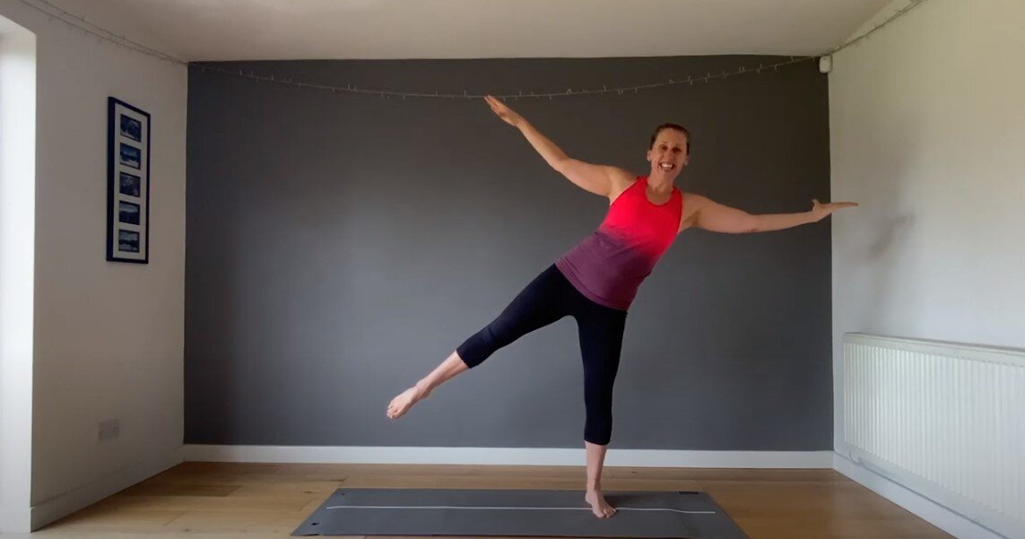 Refresh by Text challenge for 3 March: 10 Minute balance challenge